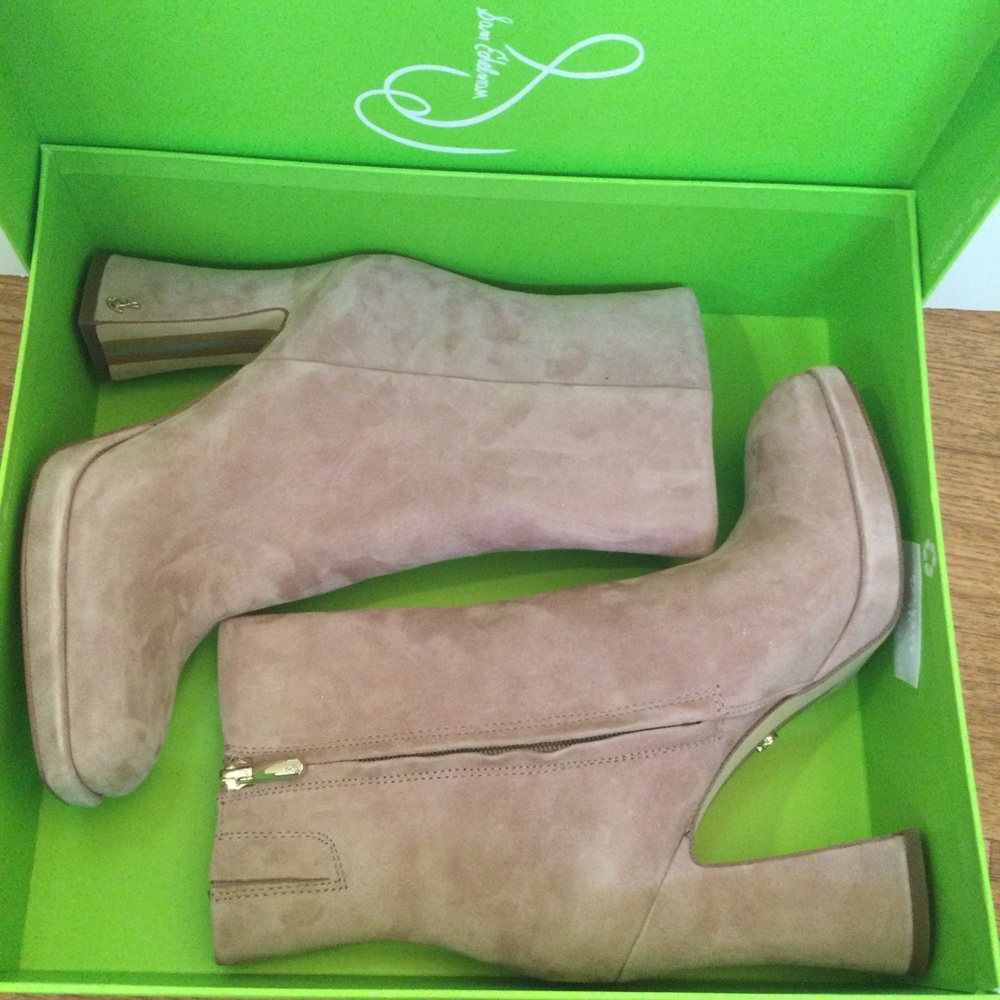 Sam Edelman Jaye Cashmere Suede Bootie NIB - Picture 9 of 9